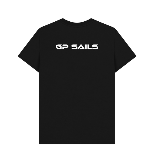 Black Printed T-shirt Back