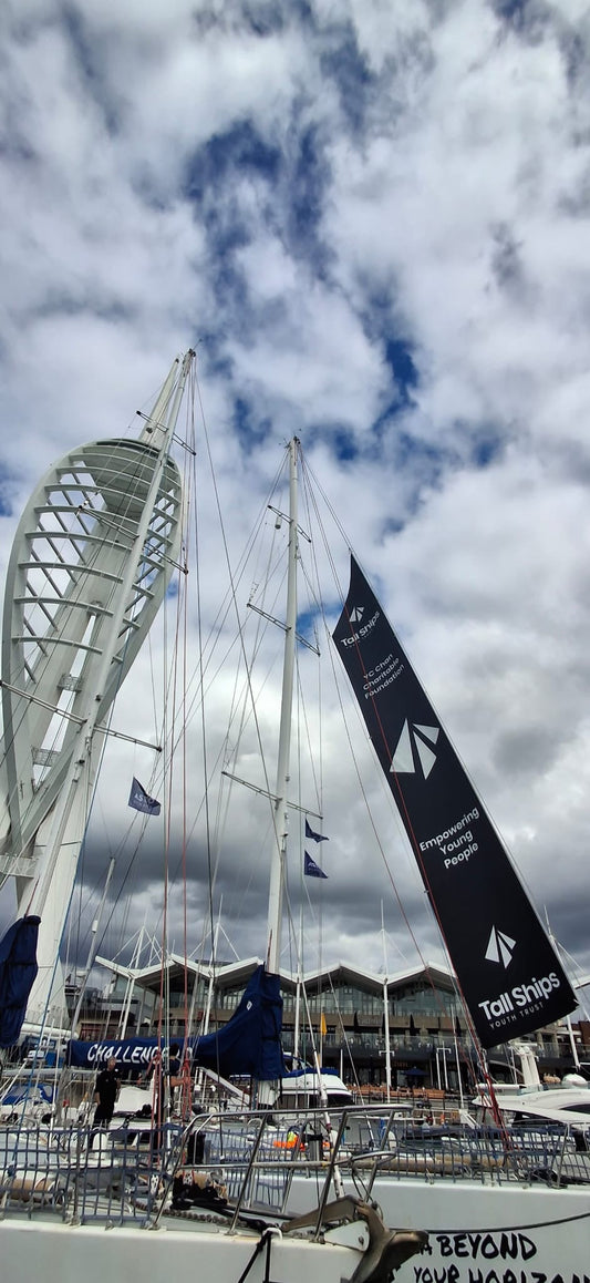 Bespoke Dacron Banners for Tall Ships Youth Trust