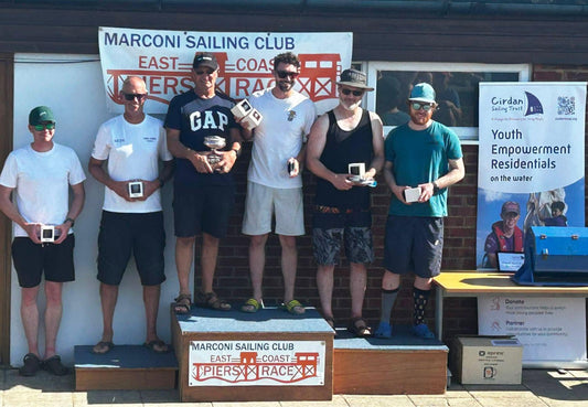 Victory at the East Coast Piers Race for Grant and Jon