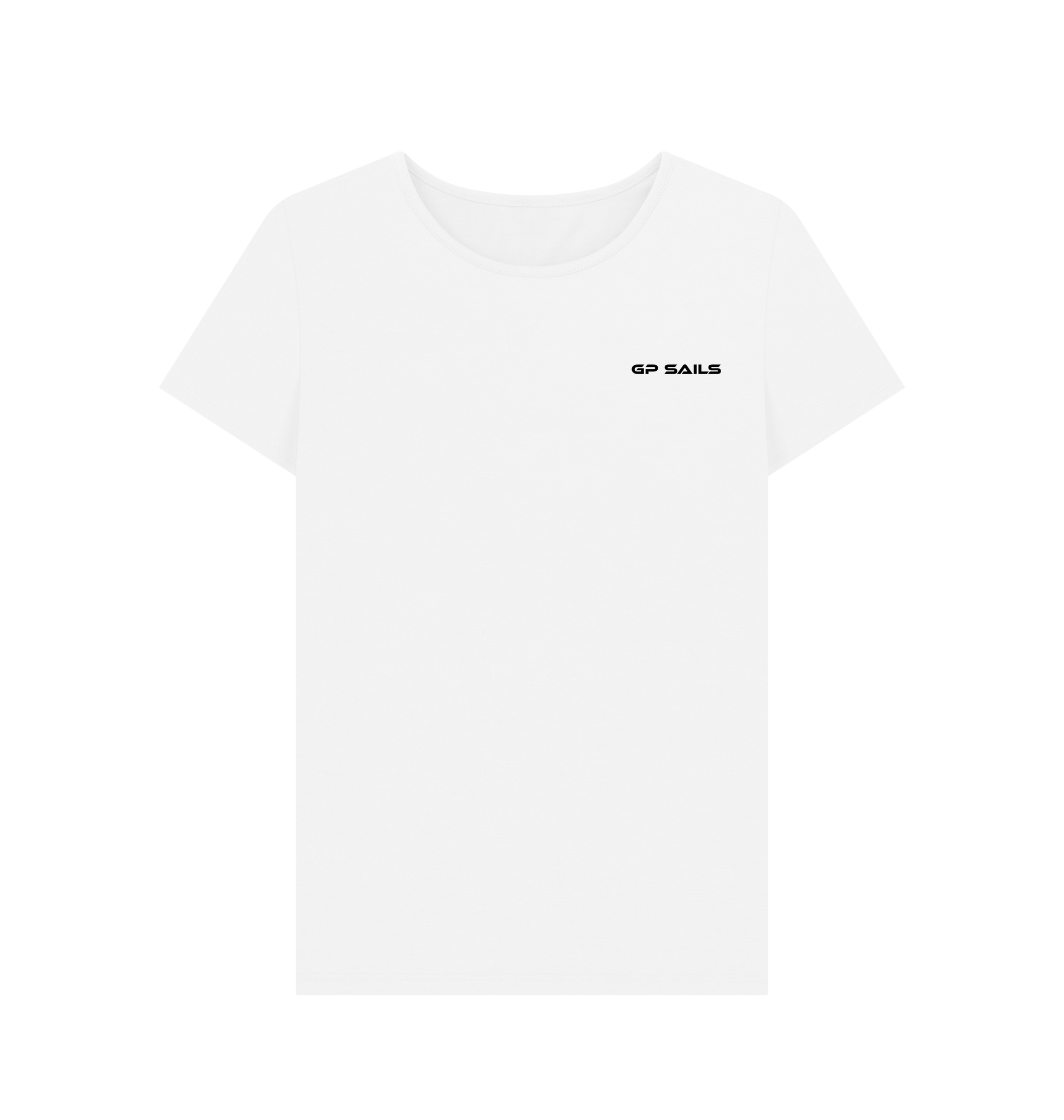 White Printed T-shirt Front