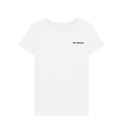 White Printed T-shirt Front