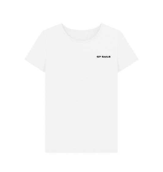 White Printed T-shirt Front