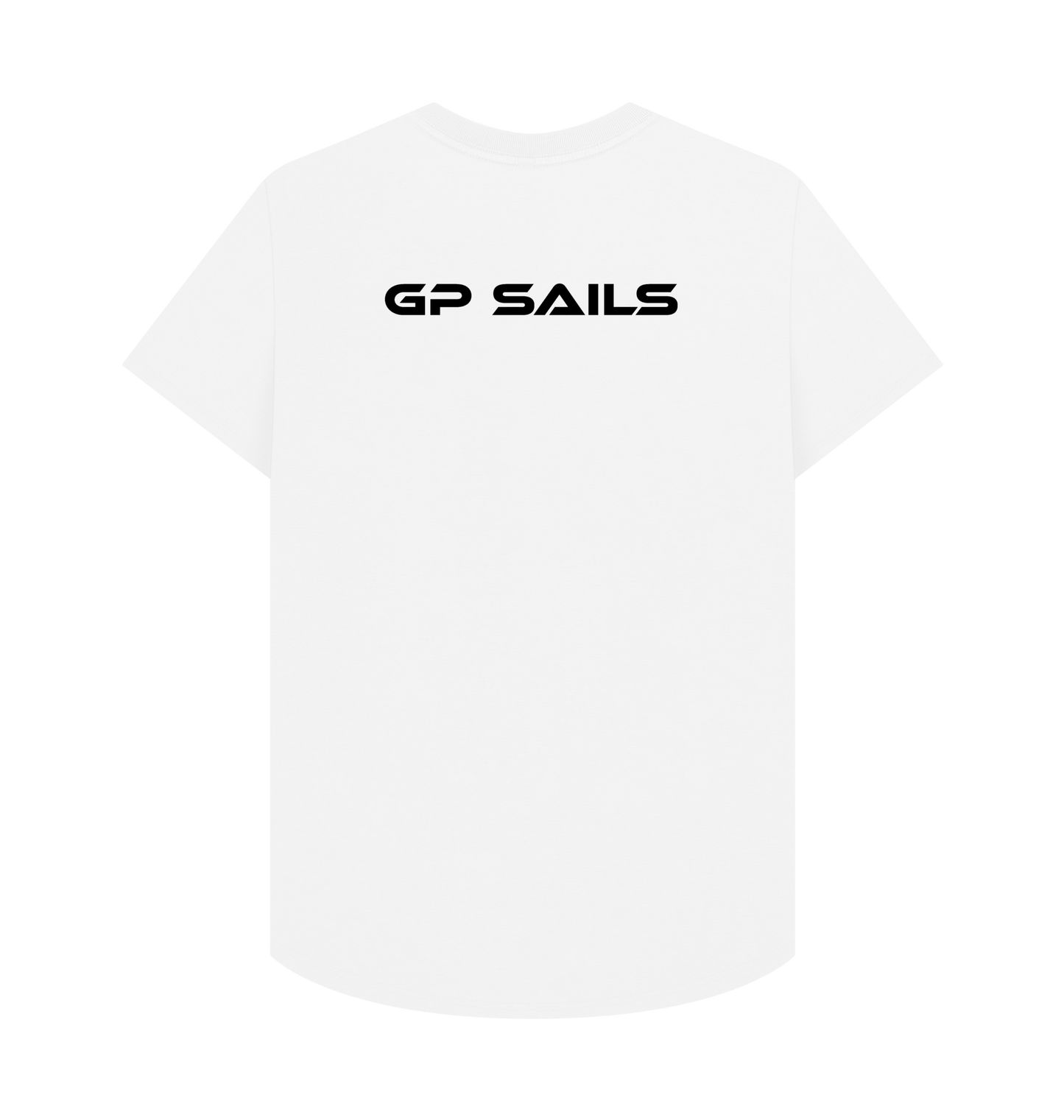 White Printed T-shirt Back