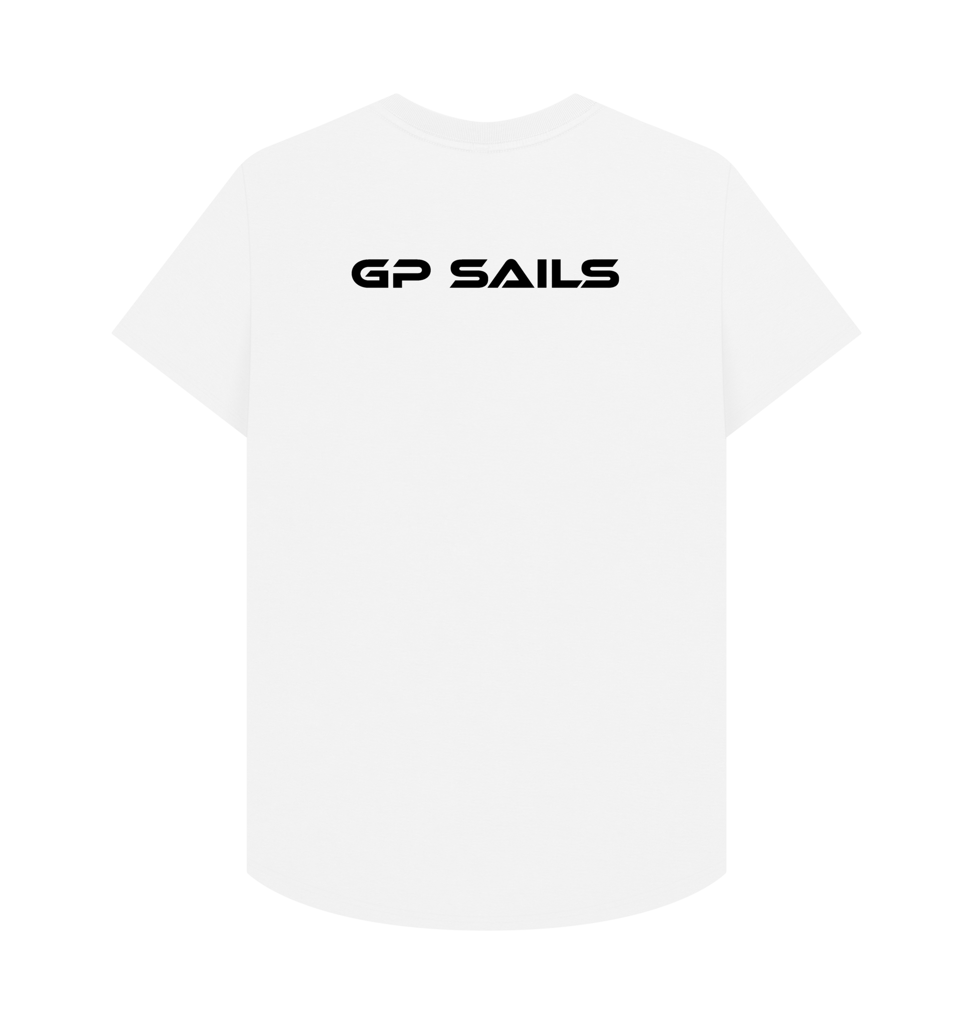 White Printed T-shirt Back