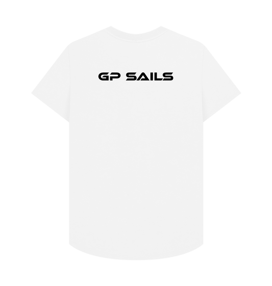 White Printed T-shirt Back