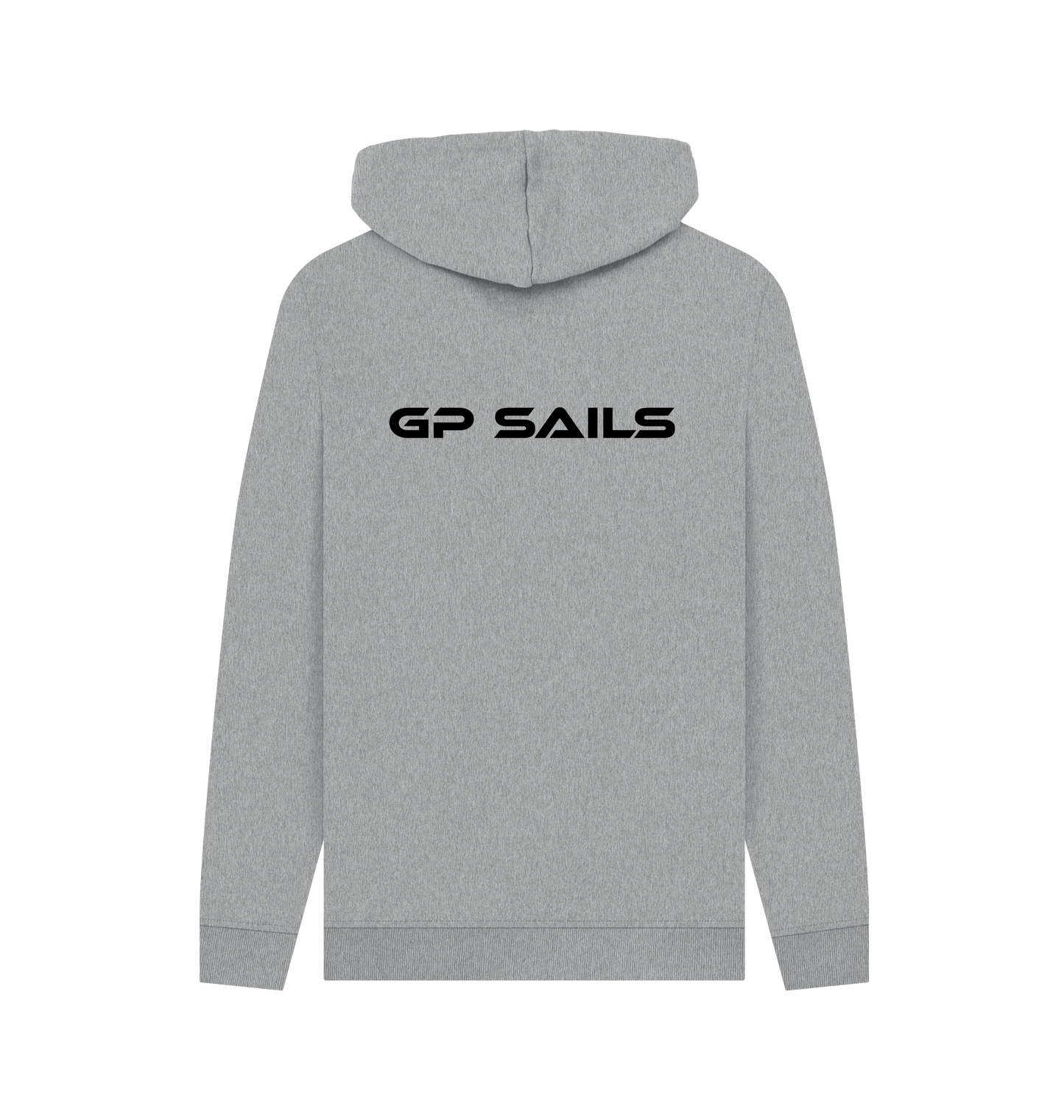 Light Heather Printed Hoody Back
