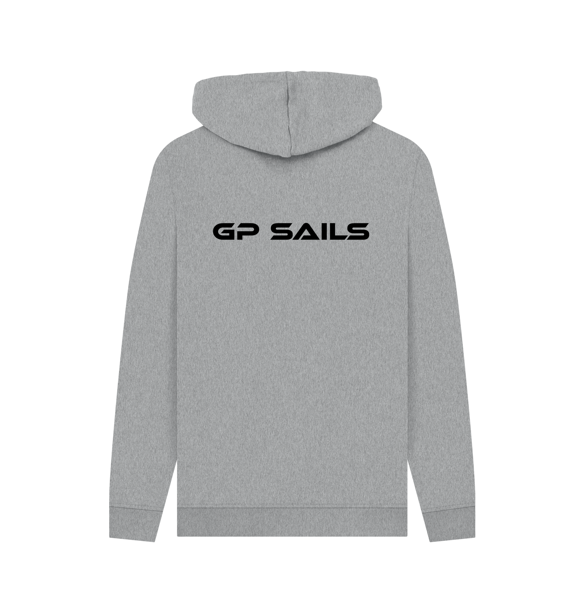 Light Heather Printed Hoody Back