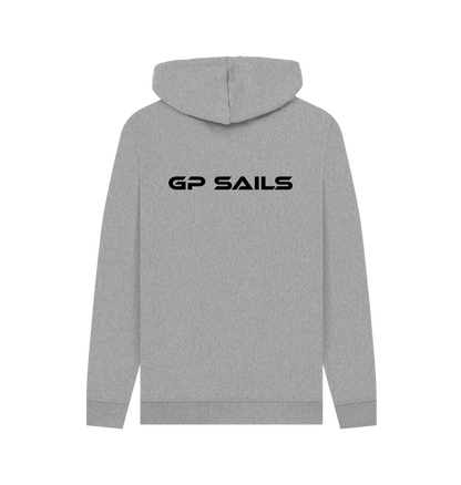 Light Heather Printed Hoody Back