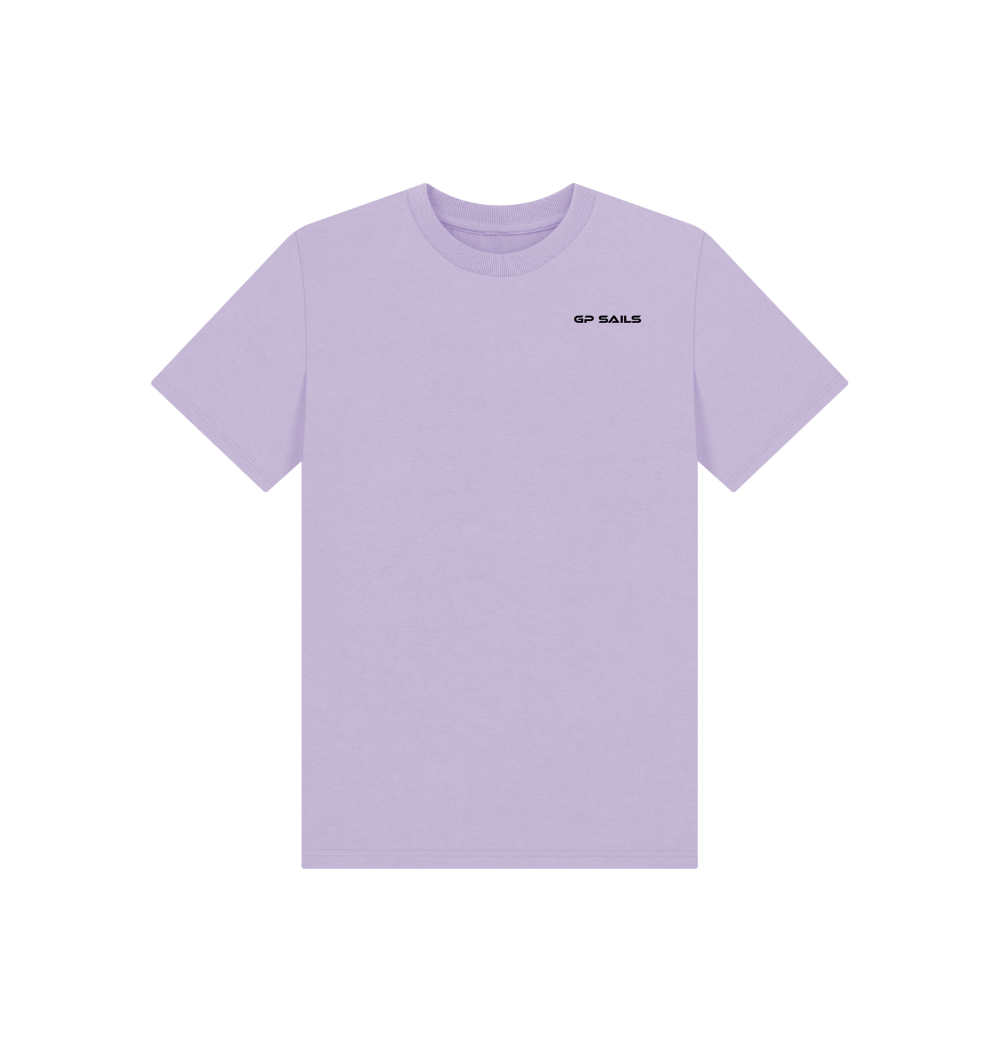 Soft Lilac Printed Kids T-Shirt Front