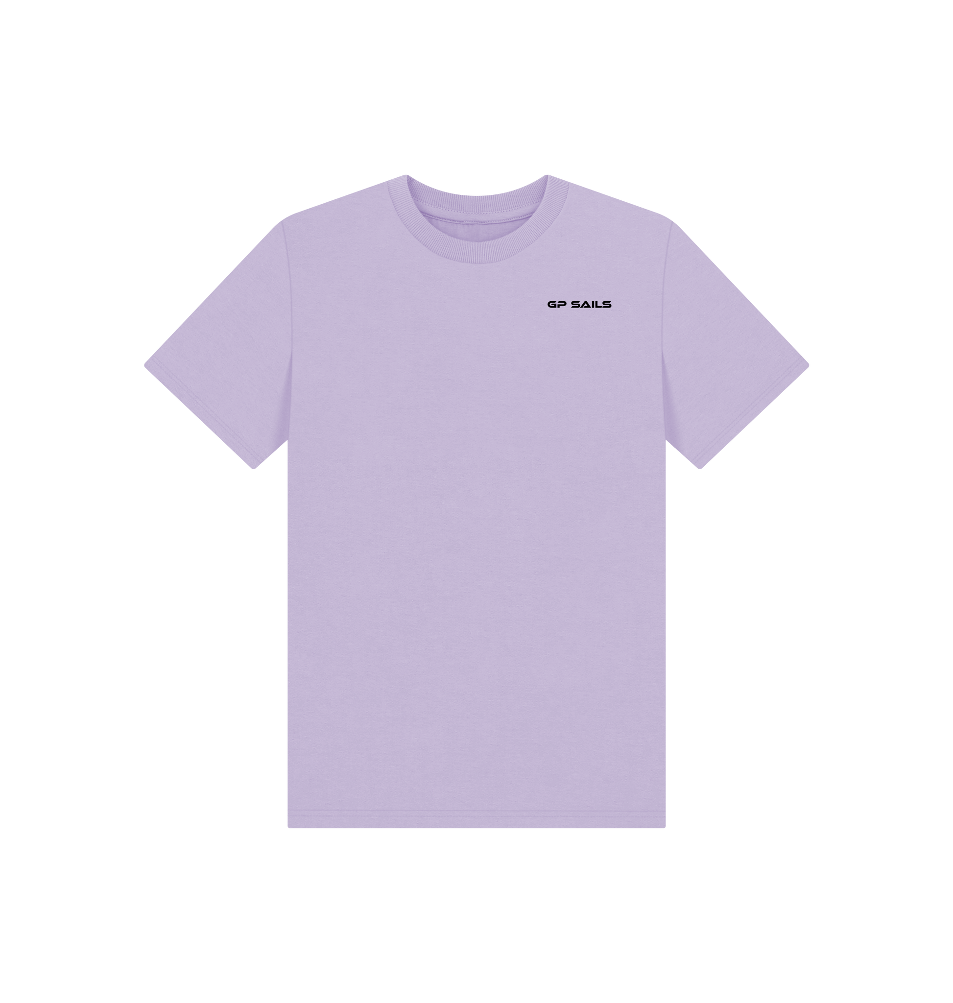 Soft Lilac Printed Kids T-Shirt Front
