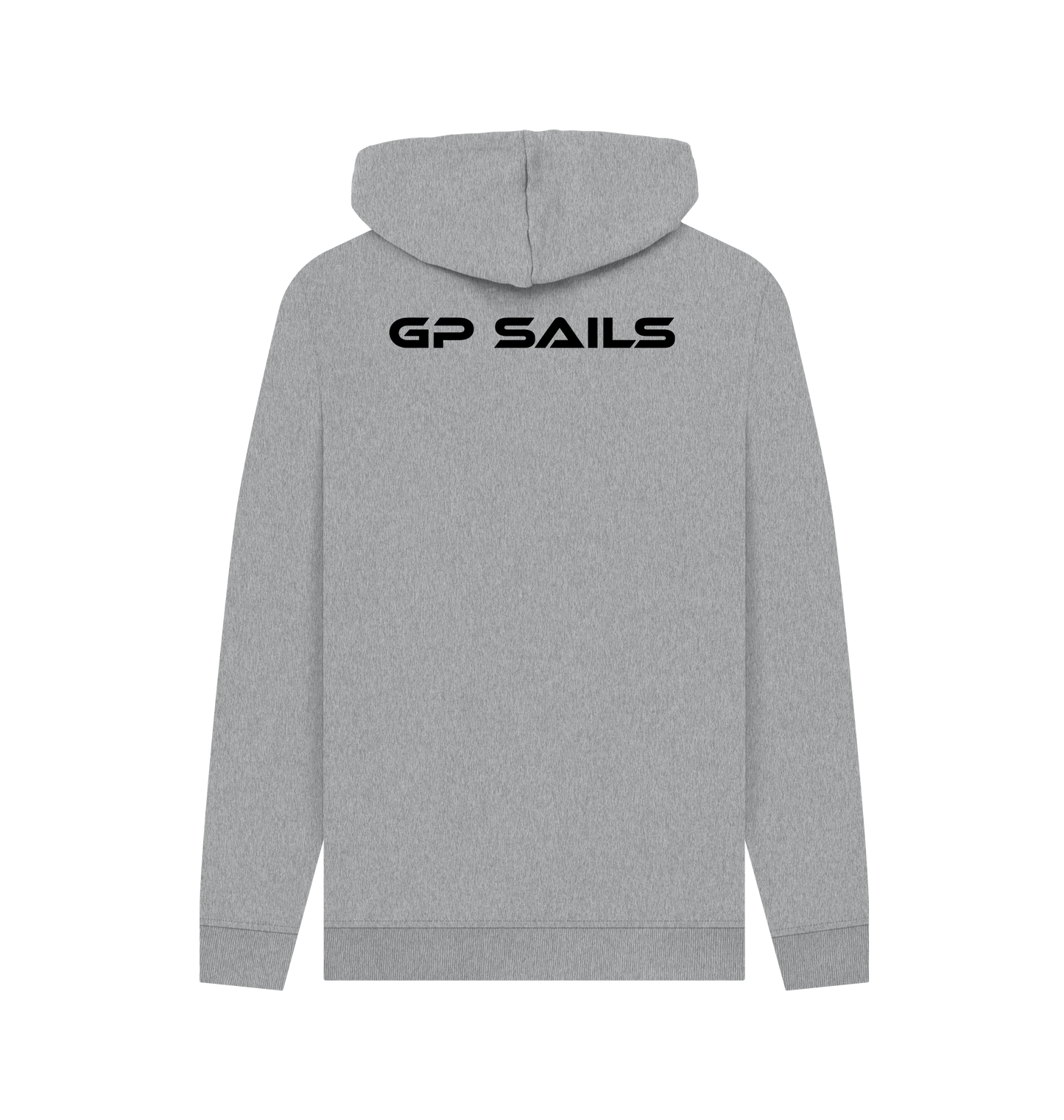 Light Heather Printed Hoody Back