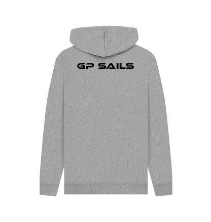 Light Heather Printed Hoody Back