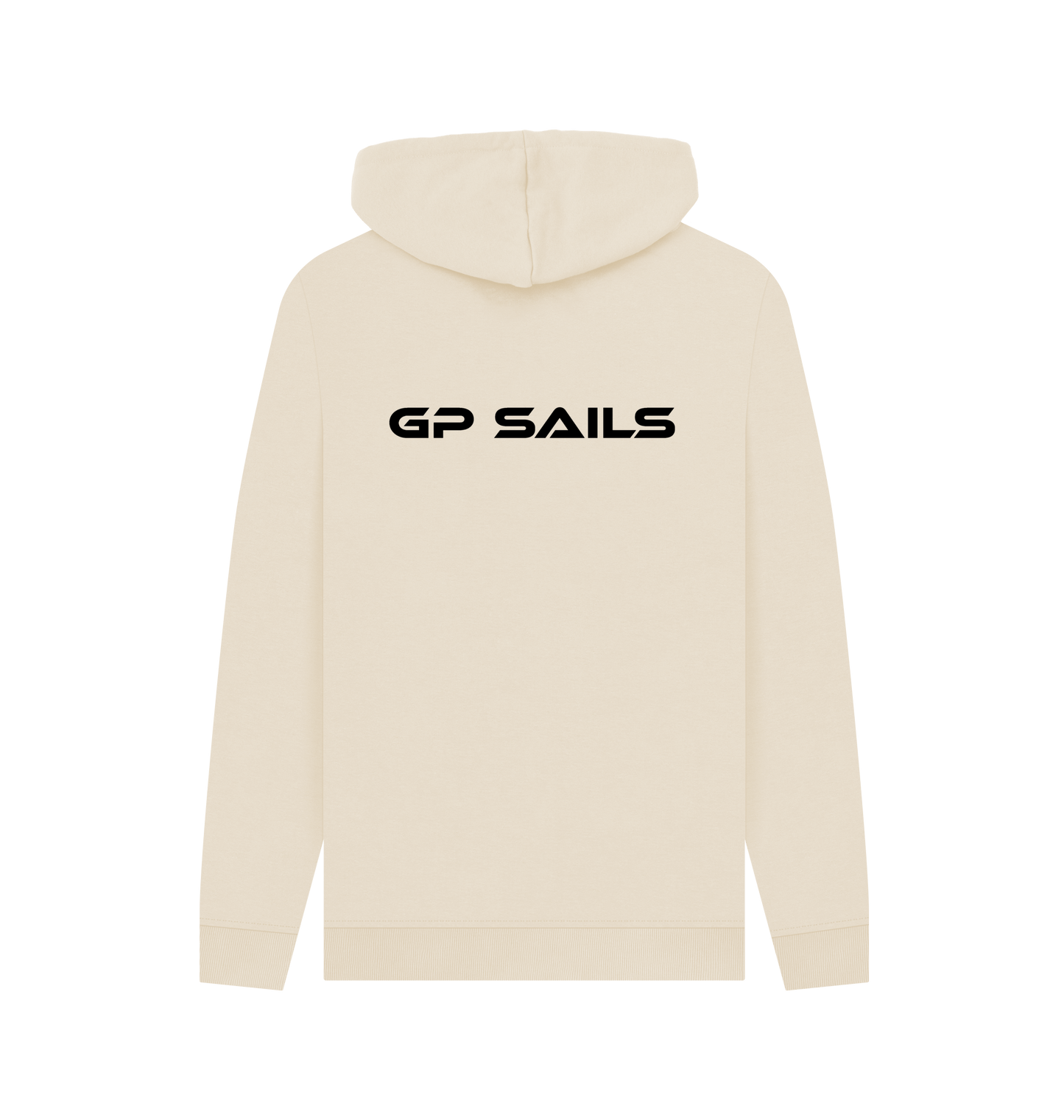 Oat Printed Hoody Back