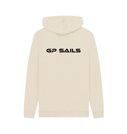 Oat Printed Hoody Back