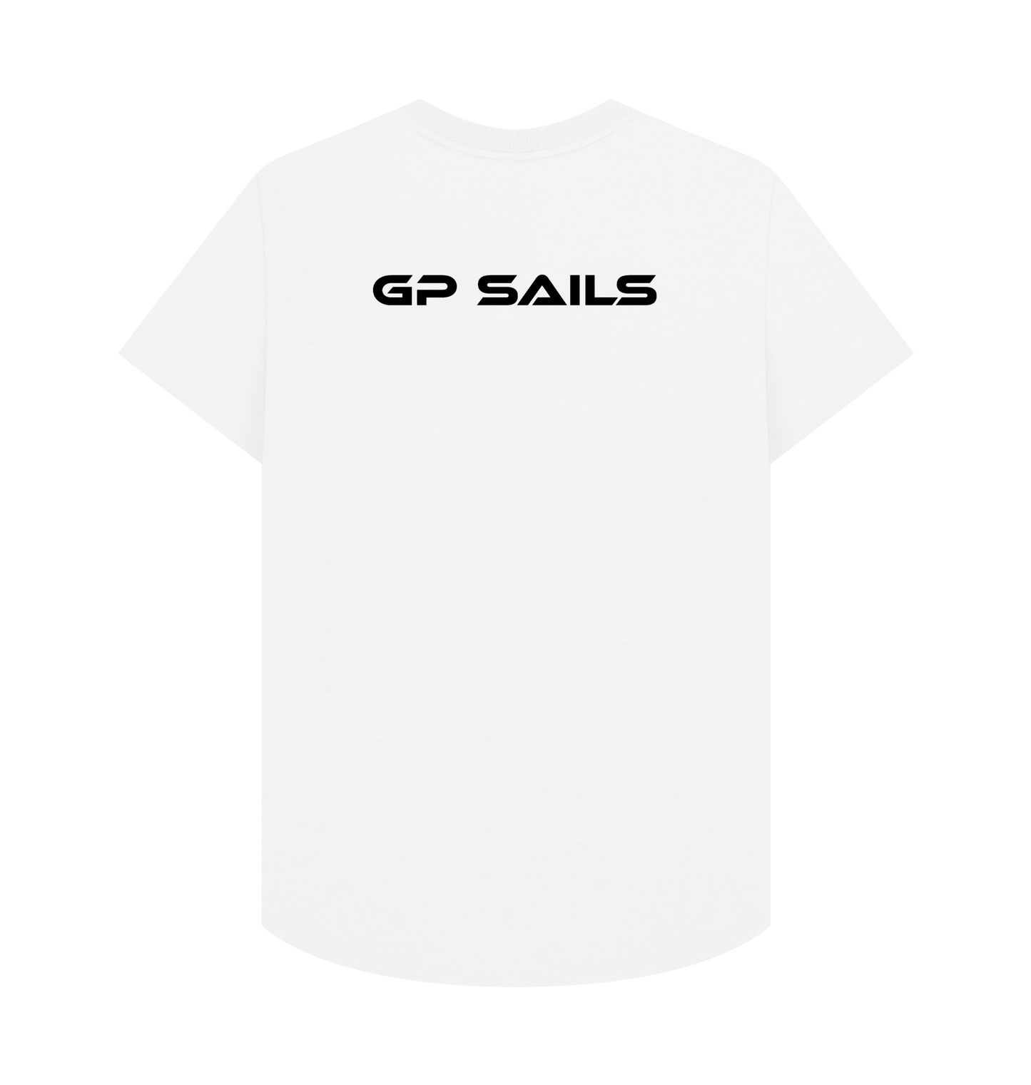 White Printed T-shirt Back