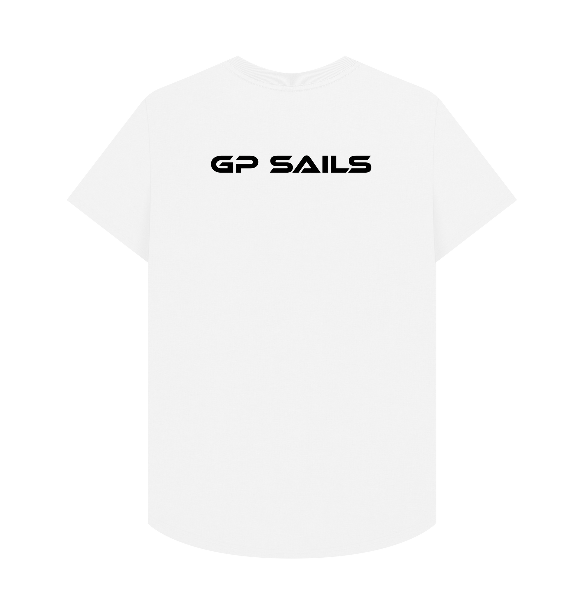 White Printed T-shirt Back