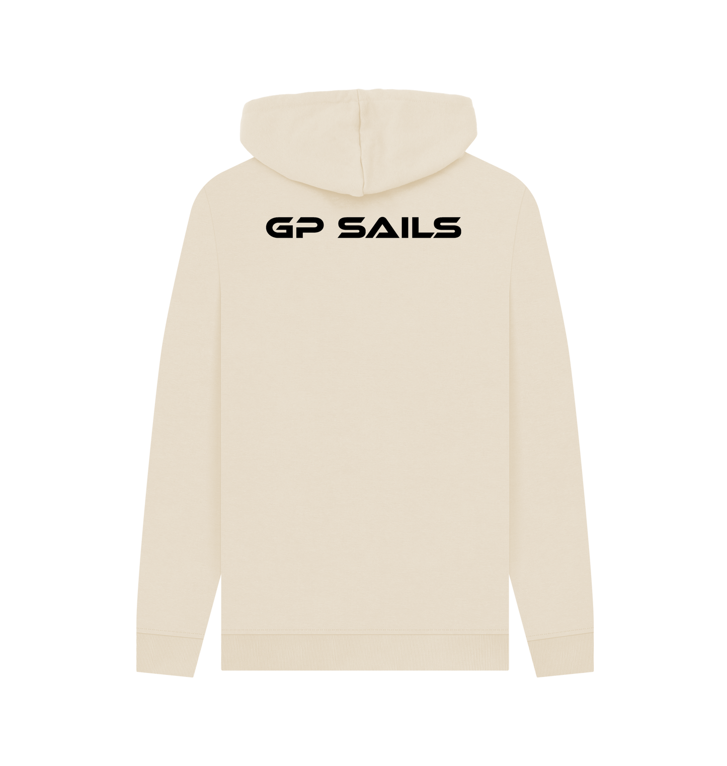 Oat Printed Hoody Back