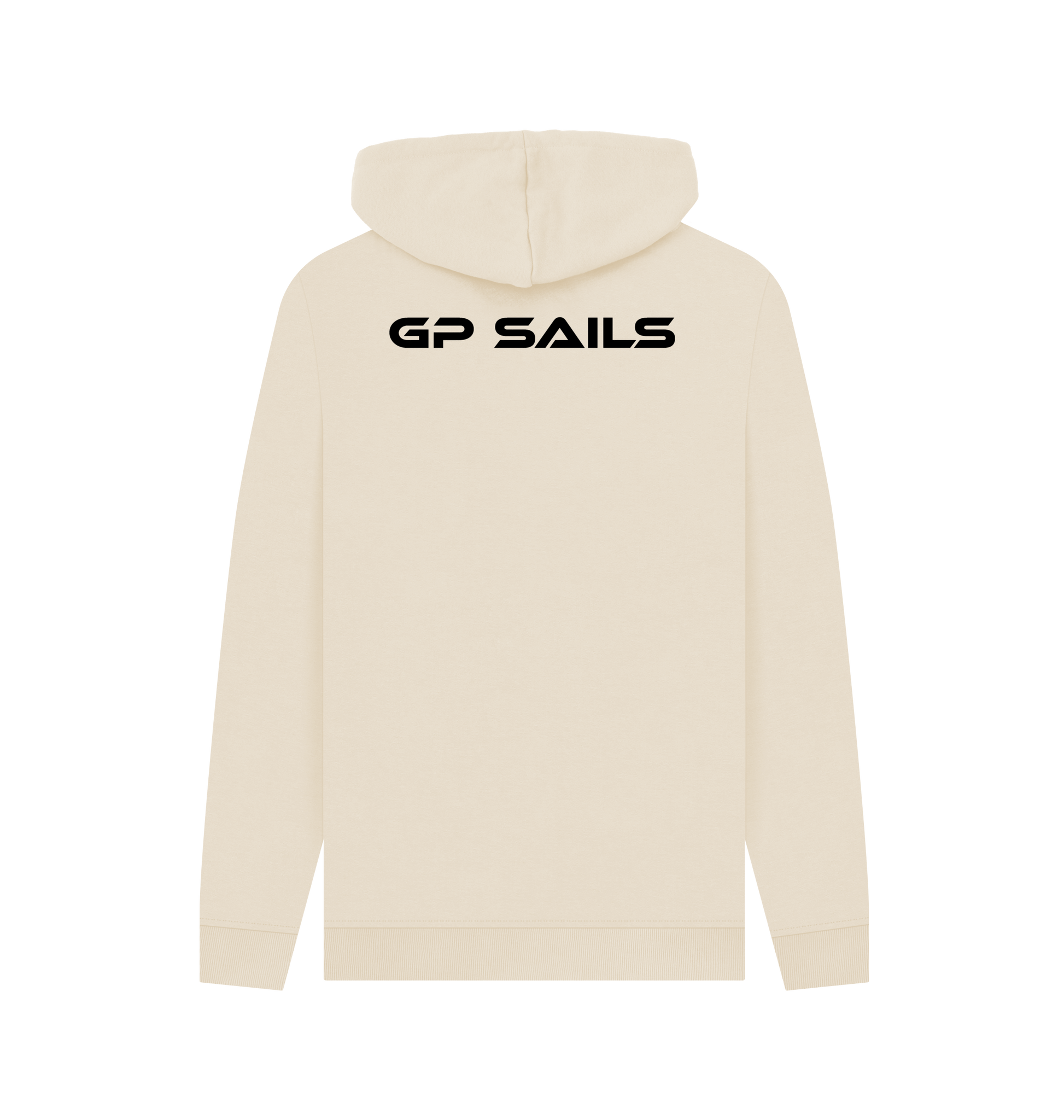 Oat Printed Hoody Back