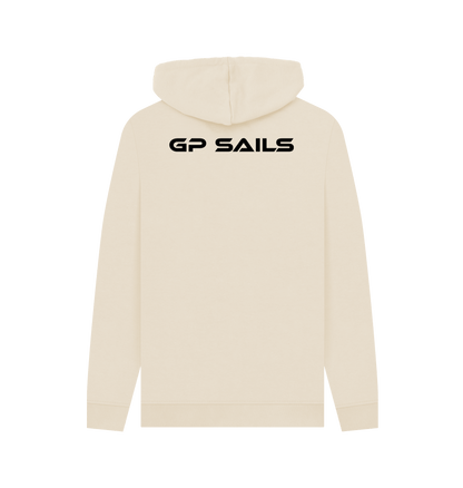 Oat Printed Hoody Back