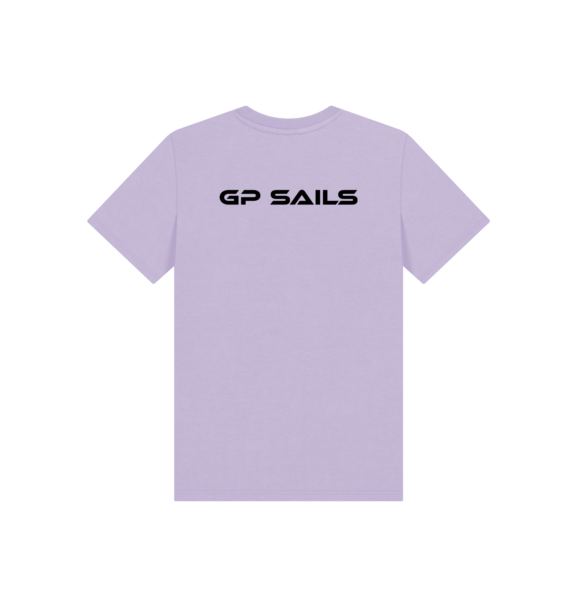 Soft Lilac Printed Kids T-Shirt Back