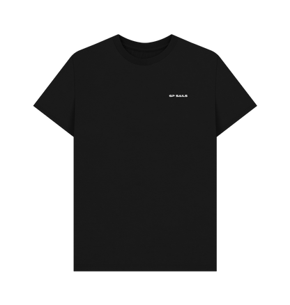 Black Printed T-shirt Front