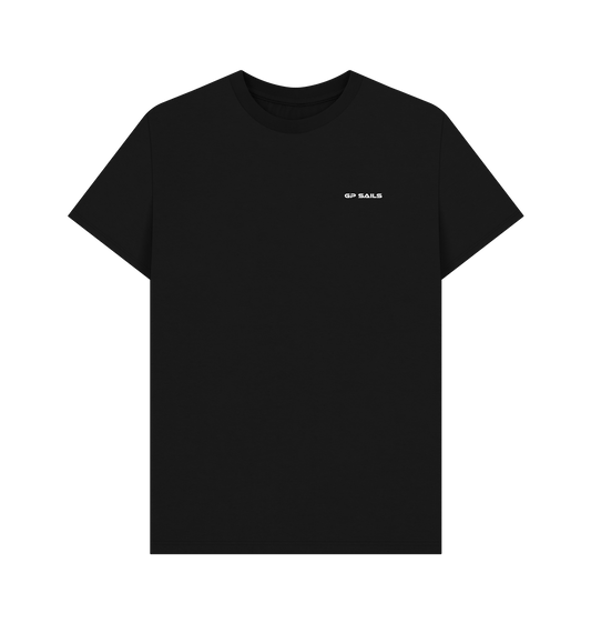 Black Printed T-shirt Front