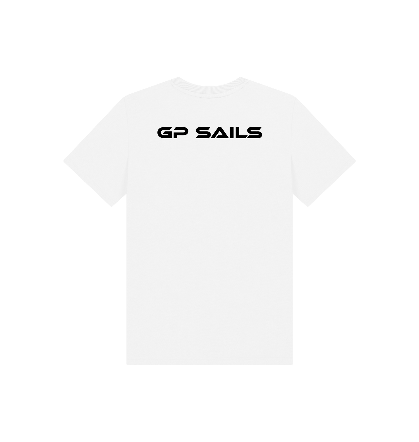 White Printed Kids T-Shirt Back