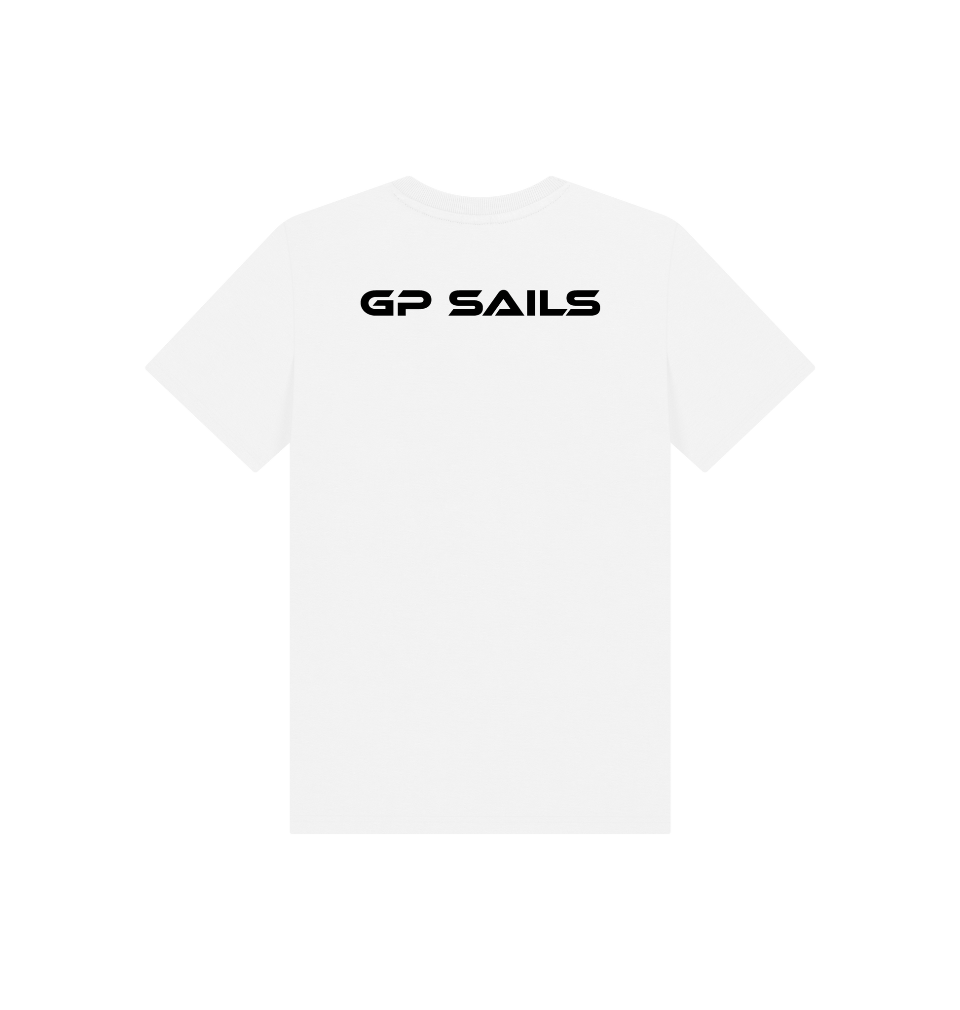 White Printed Kids T-Shirt Back