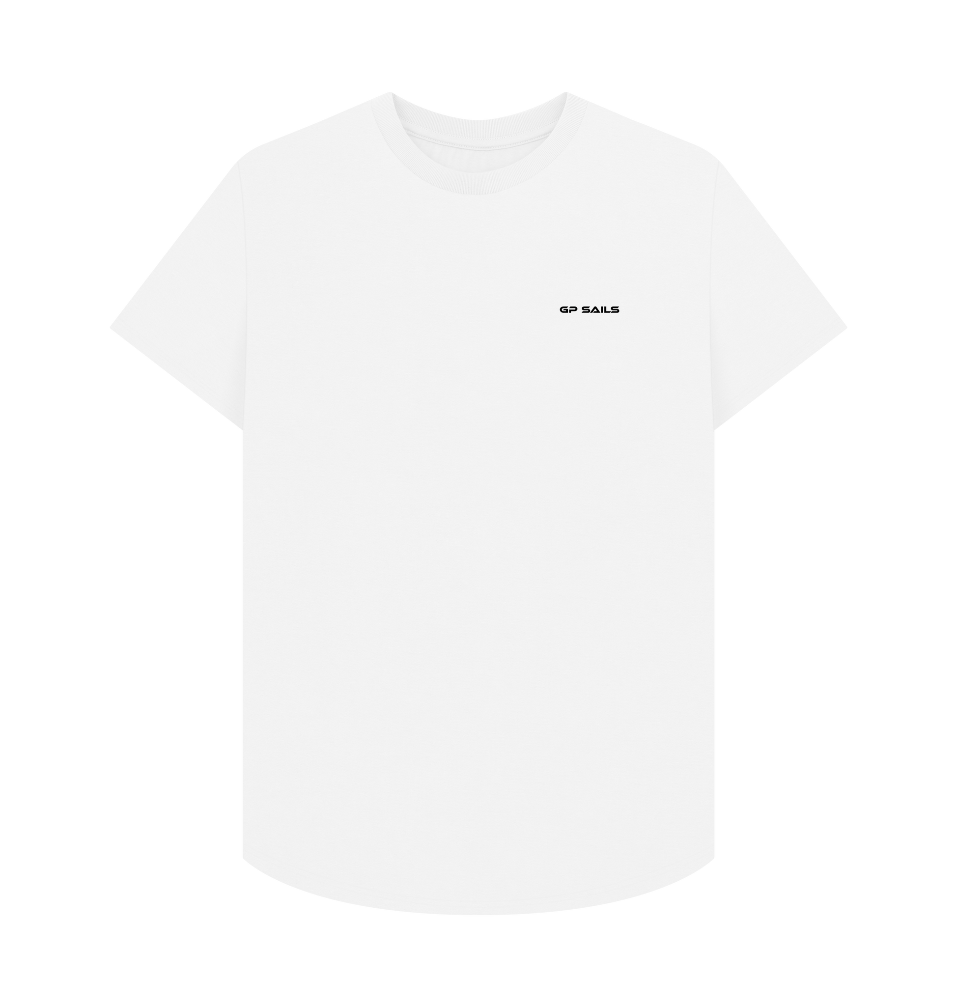 White Printed T-shirt Front