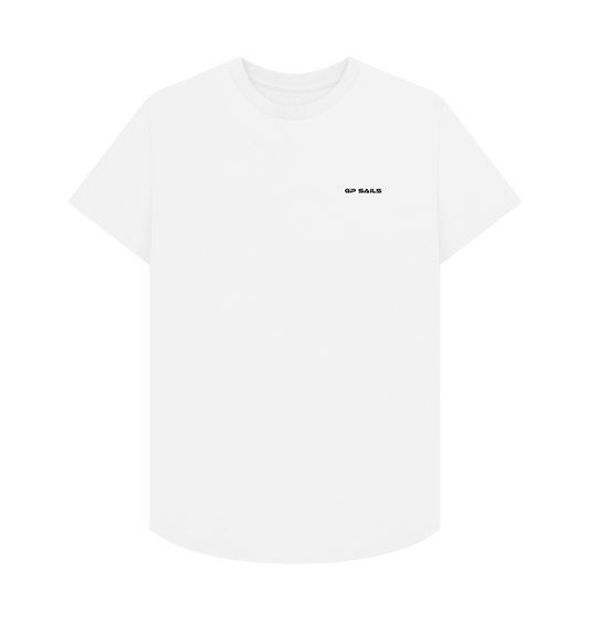 White Printed T-shirt Front