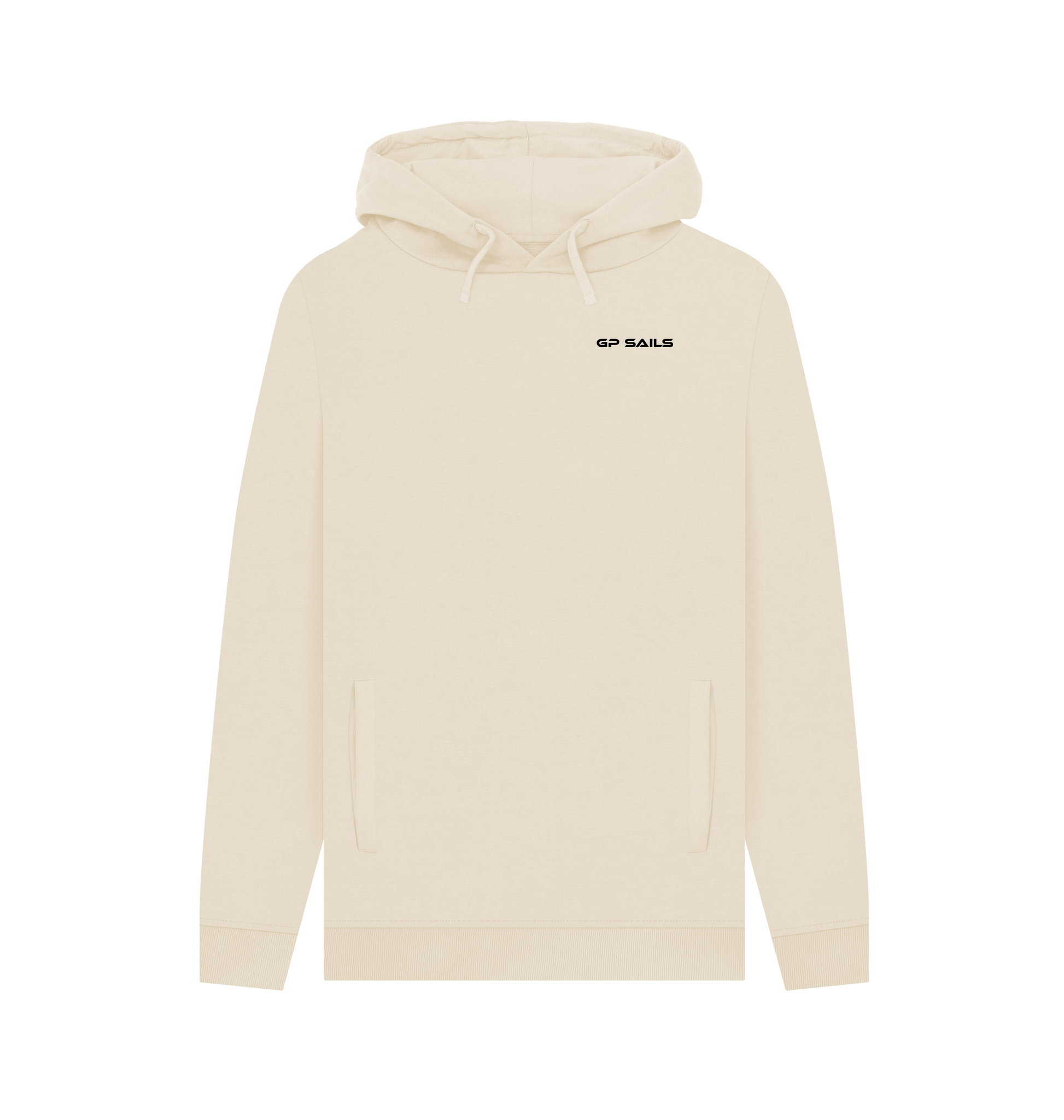 Oat Printed Hoody Front