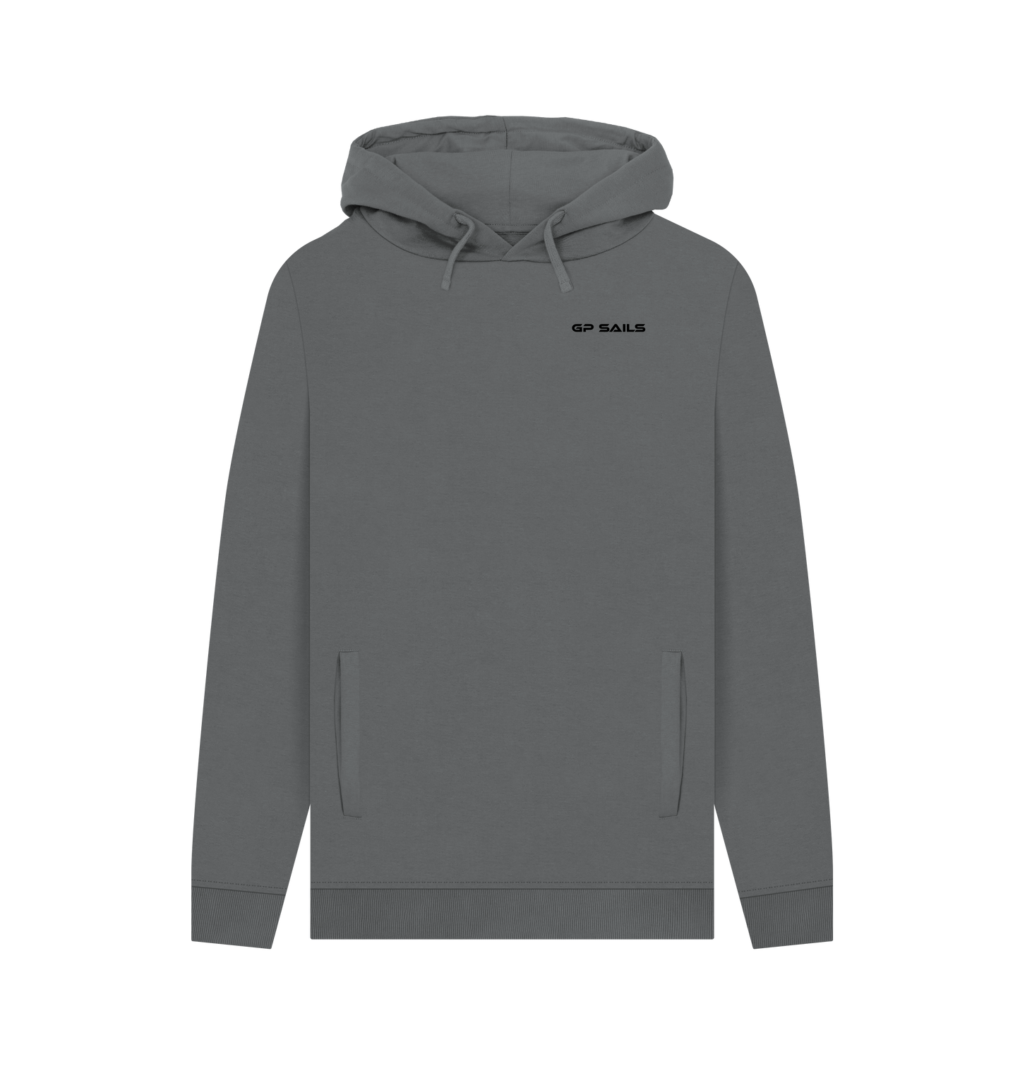 Slate Grey Printed Hoody Front