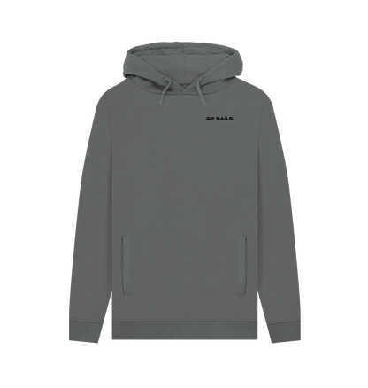 Slate Grey Printed Hoody Front