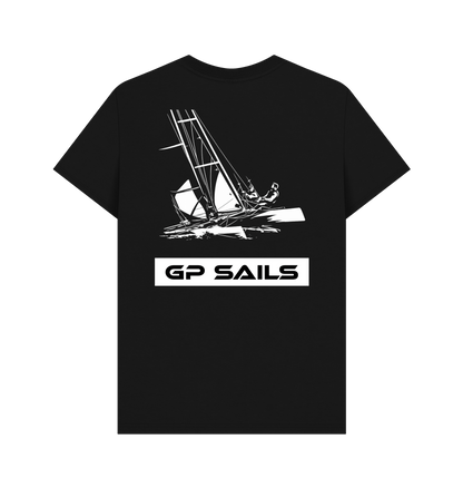 Black Printed T-shirt Back