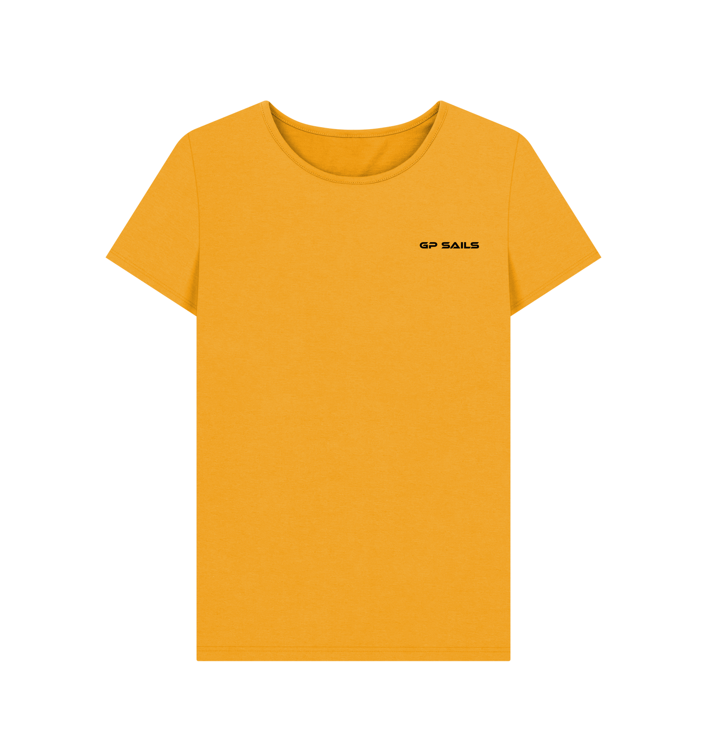 Mustard Printed T-shirt Front