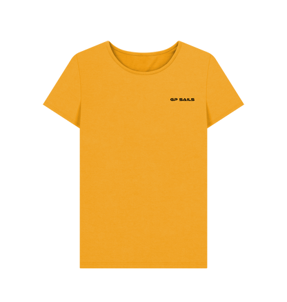 Mustard Printed T-shirt Front