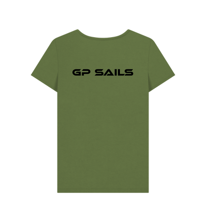 Khaki Printed T-shirt Back