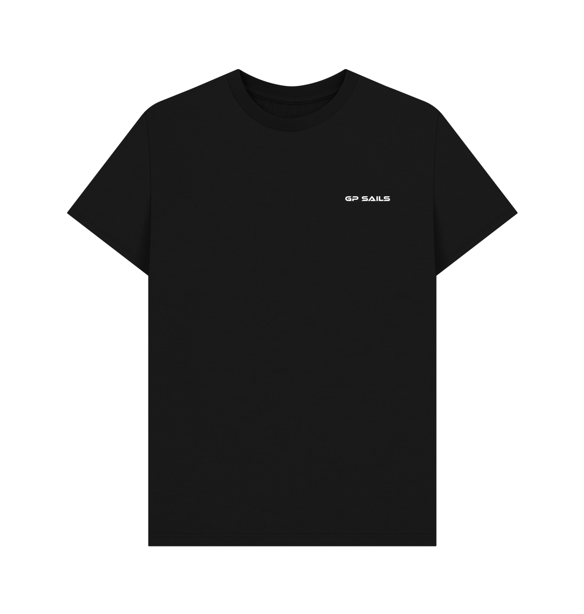 Black Printed T-shirt Front