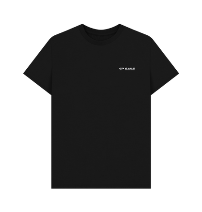 Black Printed T-shirt Front