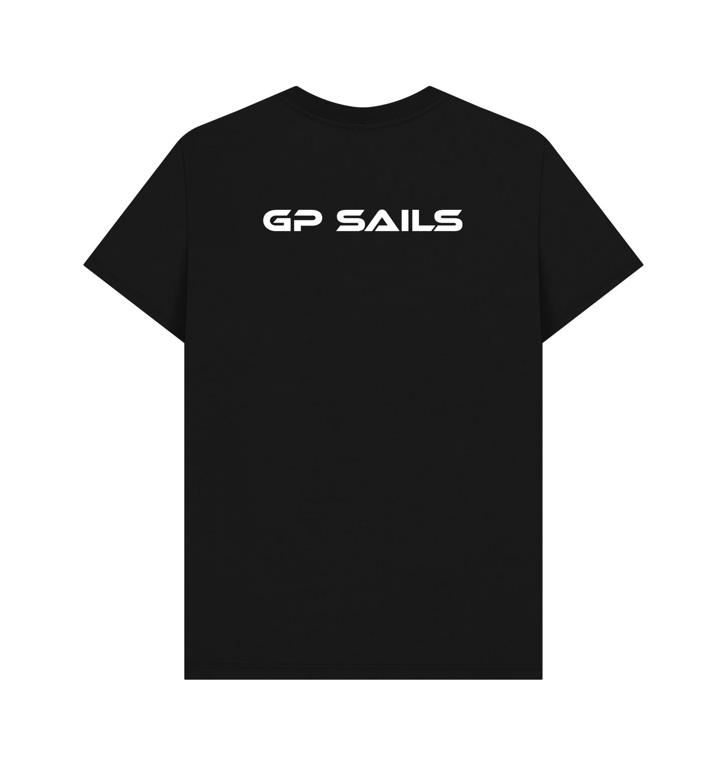 Black Printed T-shirt Back