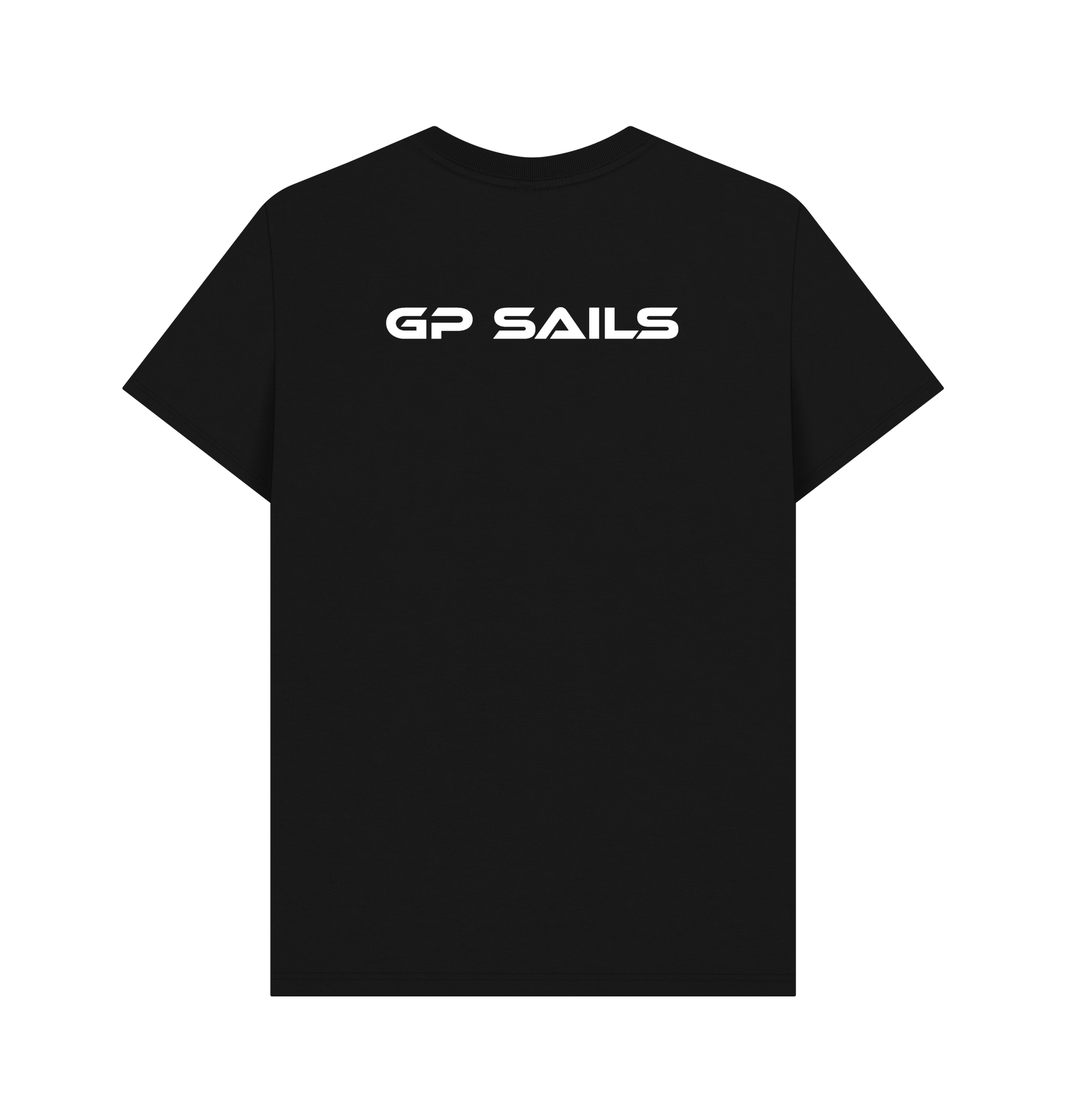 Black Printed T-shirt Back