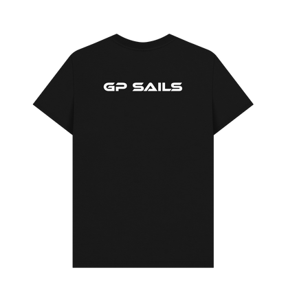 Black Printed T-shirt Back