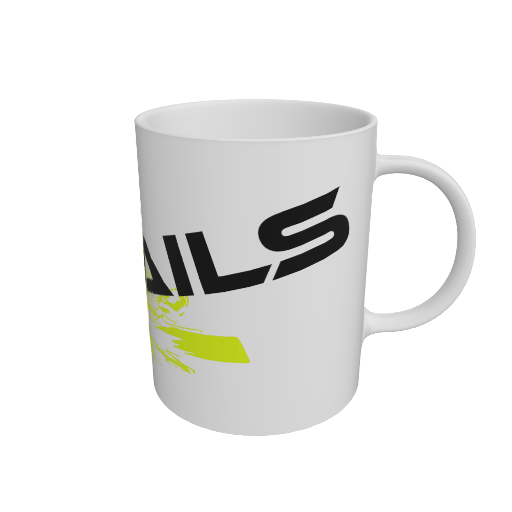 White Mug Front