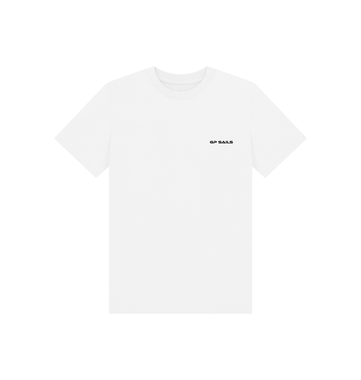 White Printed Kids T-Shirt Front
