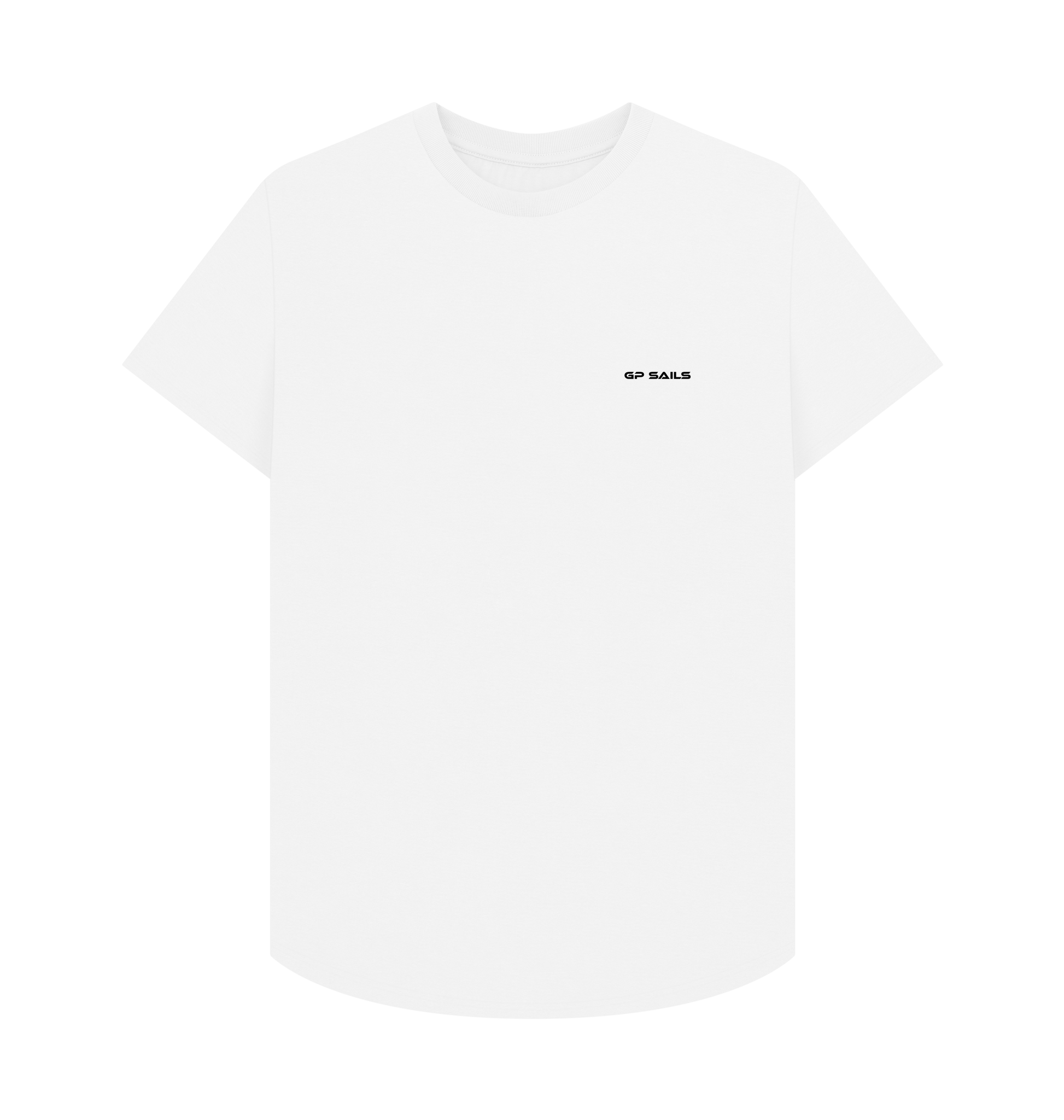 White Printed T-shirt Front