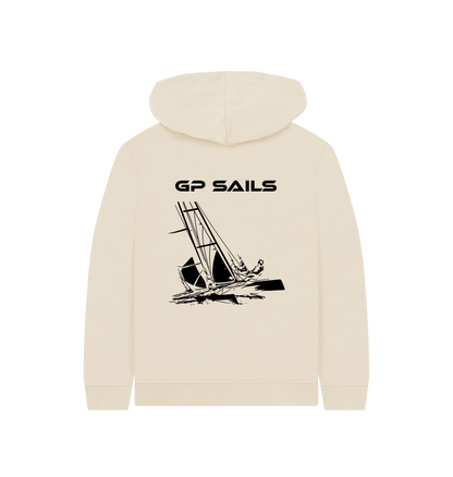 Oat Printed Kids Hoodie Back