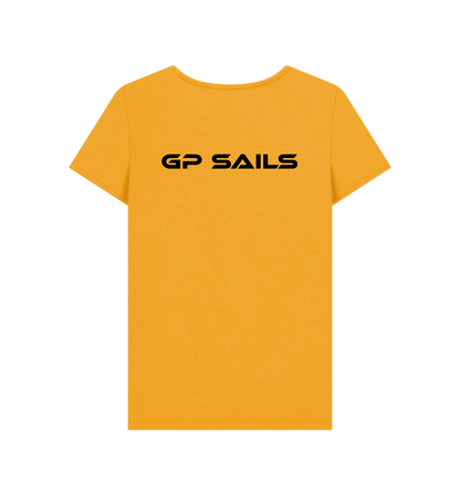 Mustard Printed T-shirt Back