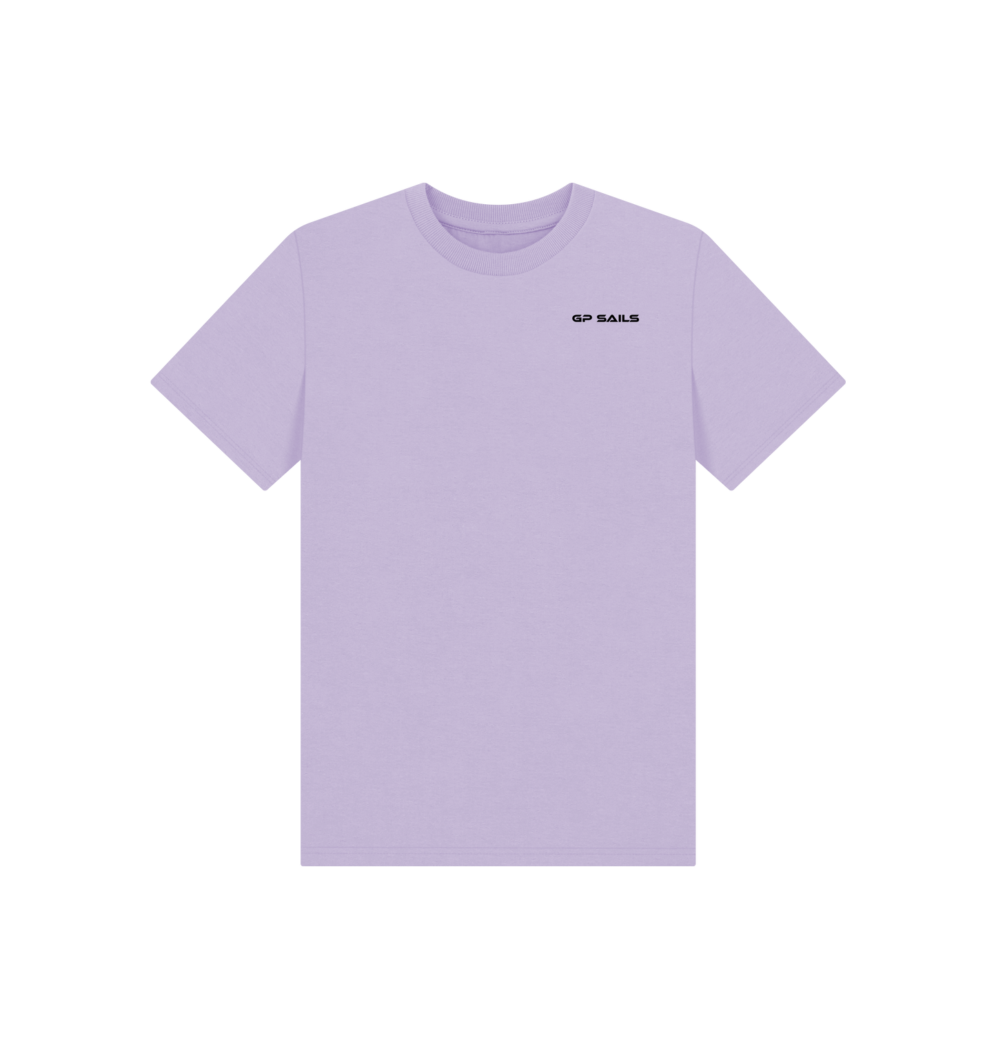 Soft Lilac Printed Kids T-Shirt Front