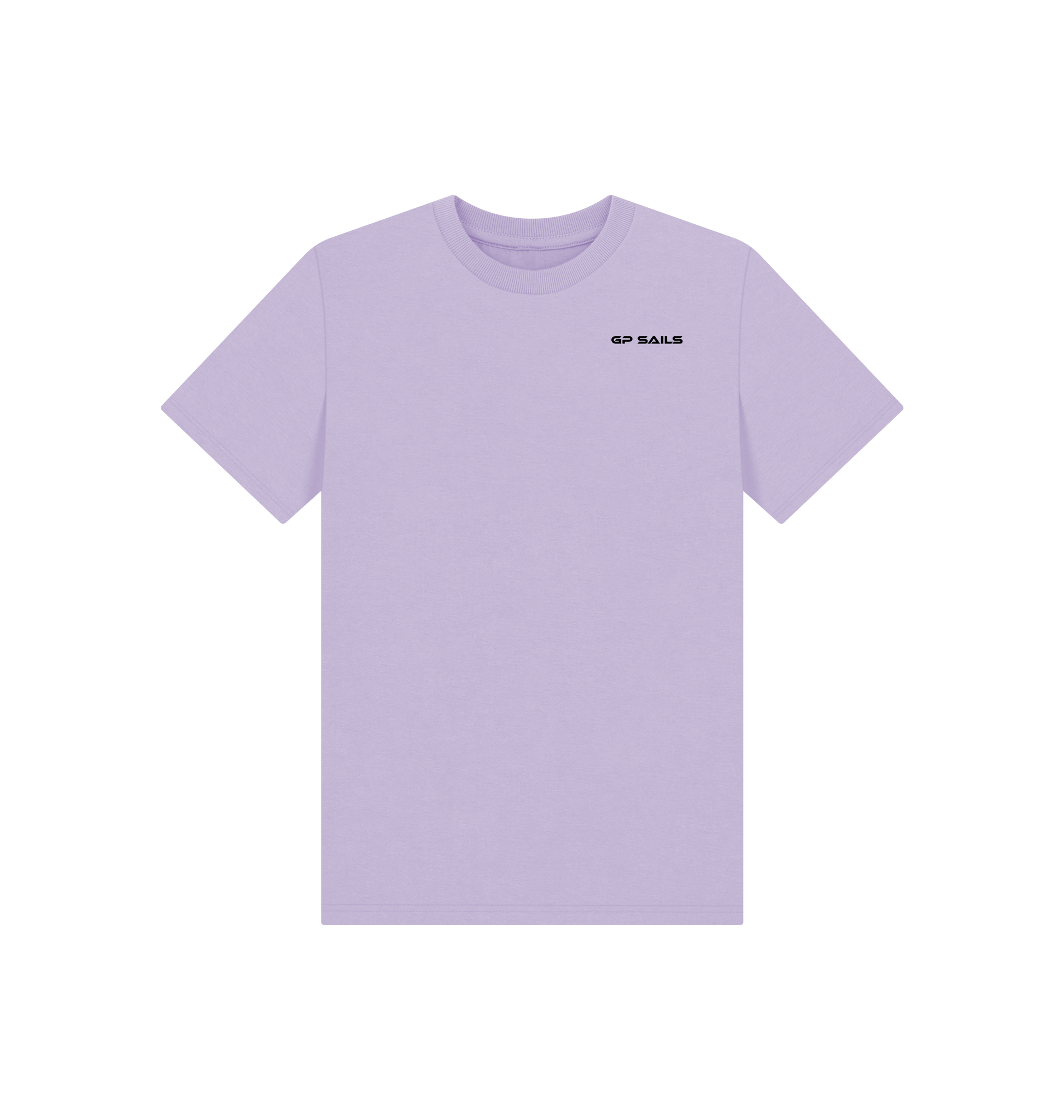 Soft Lilac Printed Kids T-Shirt Front