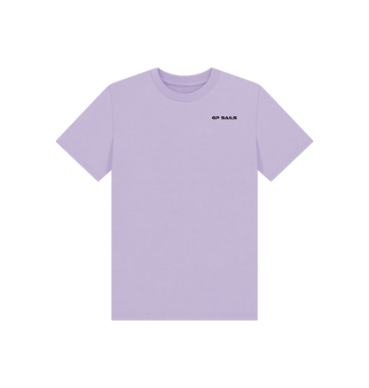 Soft Lilac Printed Kids T-Shirt Front